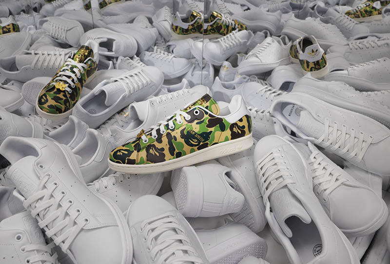 2月10日adidas Stan Smith BAPE® アディダス直営店にて一般発売