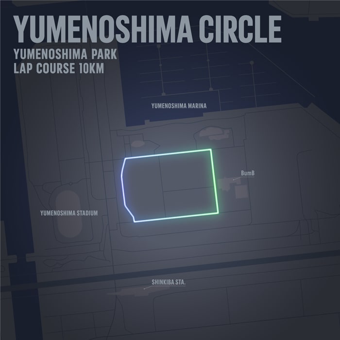 コースマップ YUMENOSHIMA CIRCLE