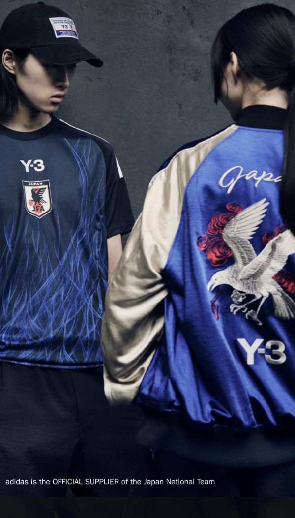 adidas is the OFFICIAL SUPPLIER of the Japan National Team