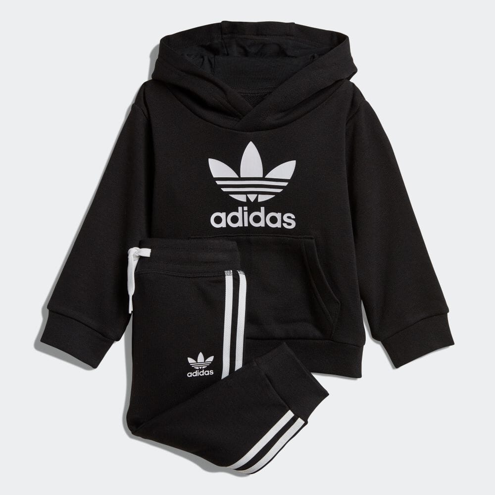 アディダス公式通販 トレフォイル パーカー Fuh79 Dv2809 Dv2810 オリジナルス キッズ 子供用 ジャージ Adidas オンラインショップ