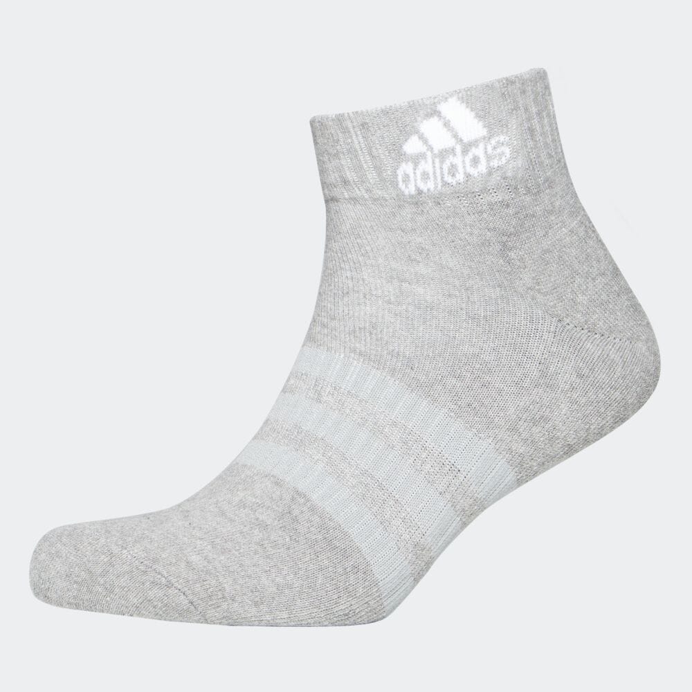 【アディダス公式通販】クッション アンクル ソックス 3足組み [Cushioned Ankle Socks 3 Pairs] [FXI63]｜[DZ9364]  [DZ9365] [DZ9379]｜ジム・トレーニング アンクルソックス｜adidas オンラインショップ