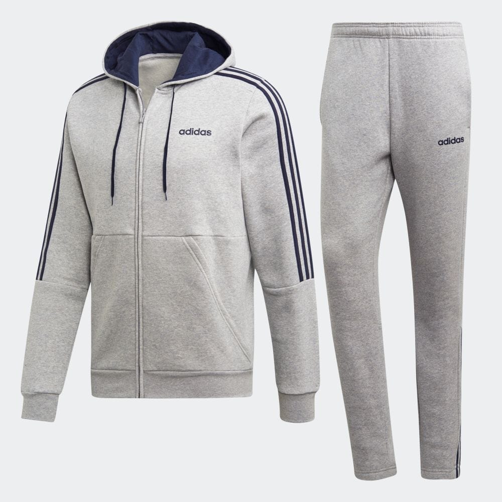 adidas 3 stripe jogger suit