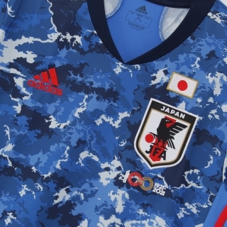 サッカー日本代表 ホーム レプリカジャージー 100周年記念バッジ付 サッカー|フットサル