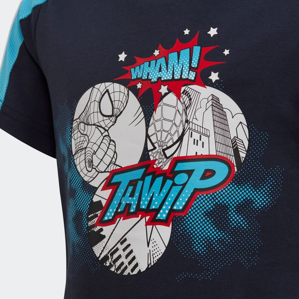 アディダス公式通販 マーベル スパイダーマン 半袖tシャツ Spider Man Tee Iww32 Gd3719 ボーイズ ジム トレーニング Tシャツ Adidas オンラインショップ