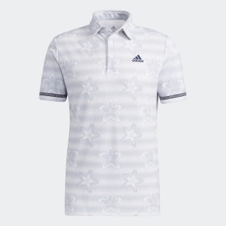 フラワープリント 半袖シャツ / Polo Shirt