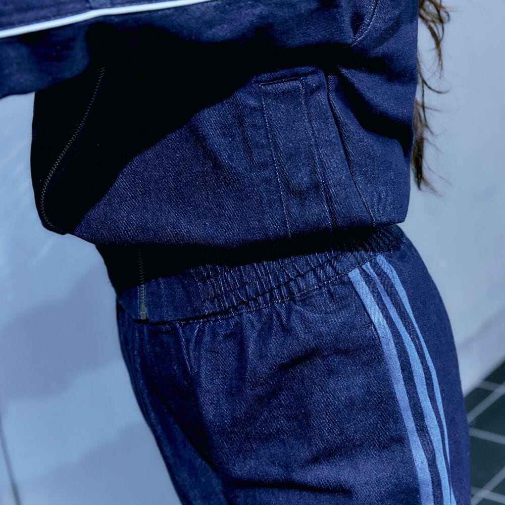 あのちゃん着用 adidas デニムジャージ セットアップ - トップス