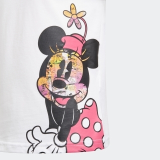 アディダス公式通販 ディズニー ミッキーマウス Tシャツ Disney Minnie Mouse Tee Jkl23 Gm6922 ガールズ ジム トレーニング Tシャツ Adidas オンラインショップ