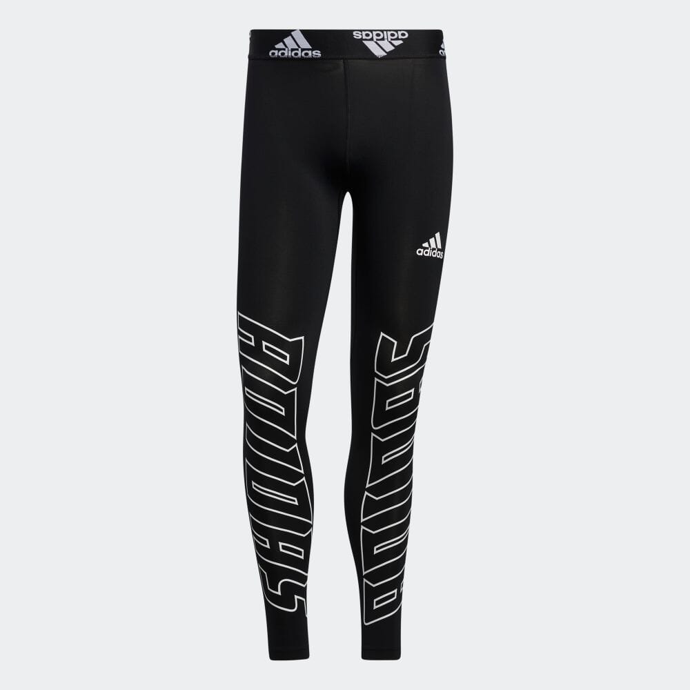 アディダス公式通販 Football Hype テックフィット ロングタイツ Football Hype Techfit Long Tights Gn4647 メンズ ジム トレーニング タイツ Adidas