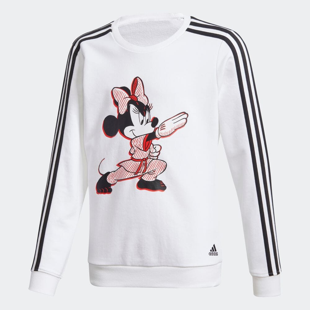 アディダス公式通販 ミニーマウス 空手 トラックスーツ ジャージセットアップ Minnie Mouse Karate Track Suit At160 Gp96 ガールズ ジャージ Adidas