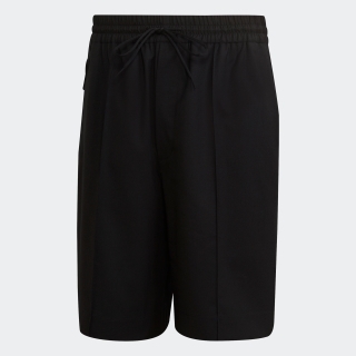 Y-3 CLASSIC REF WOOL STRETCH TAILORED SHORTS
