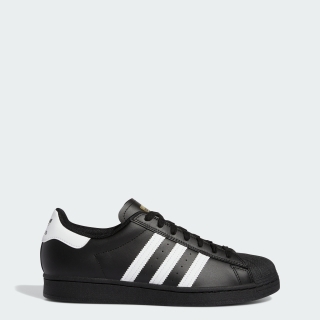 Adidas superstars shop white and black