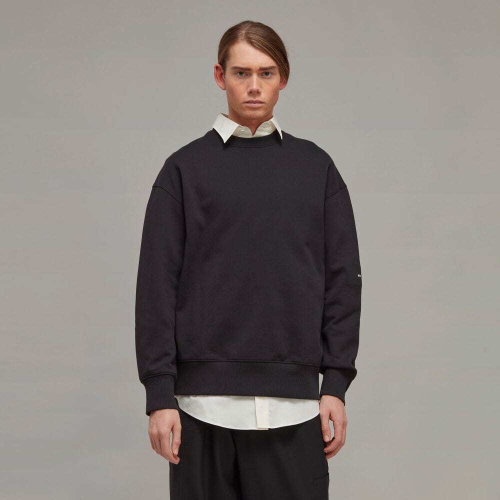 アディダス公式通販】Y-3 Organic Cotton Terry Crew Sweater [BUO01 