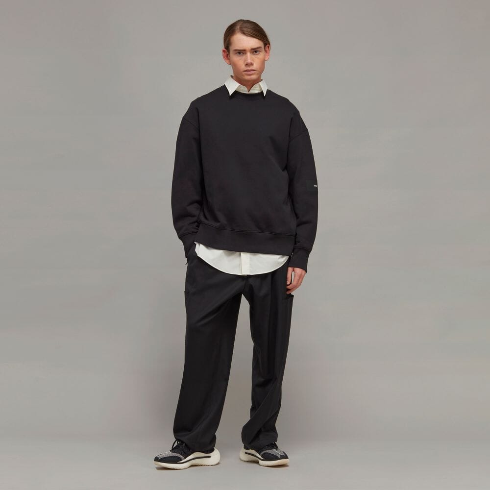 アディダス公式通販】Y-3 Organic Cotton Terry Crew Sweater [BUO01 ...