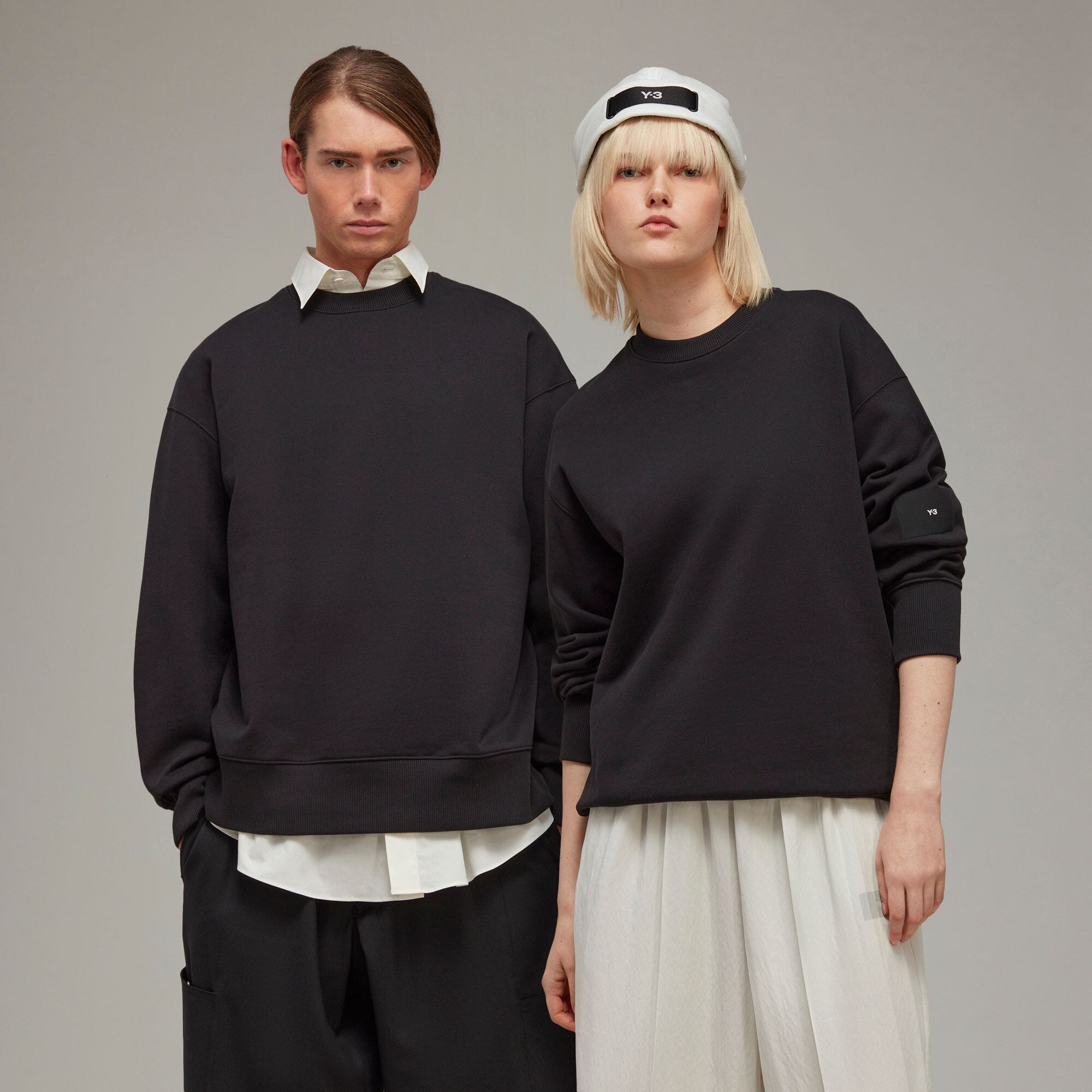 Y-3 Organic Cotton Terry Crew Sweater Y-3