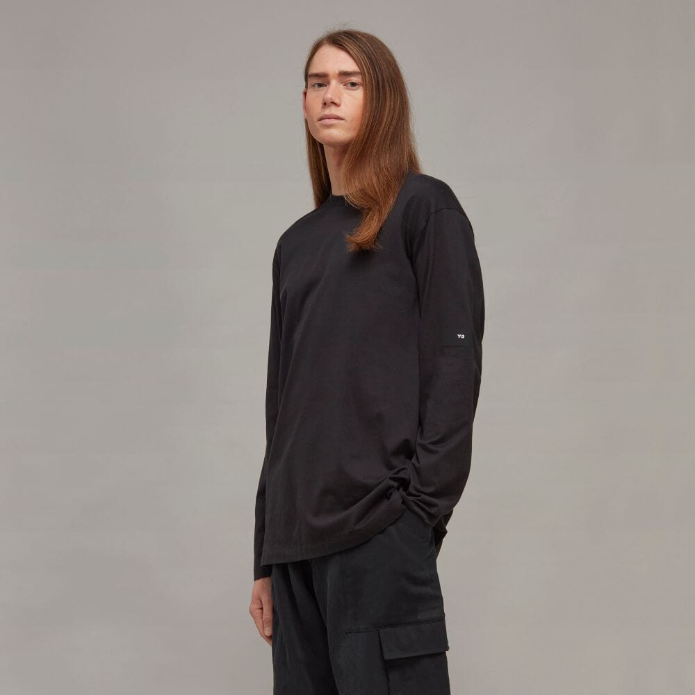 アディダス公式通販】Y-3 LONG SLEEVE TEE [BUO06]｜[H44788] [IP7704