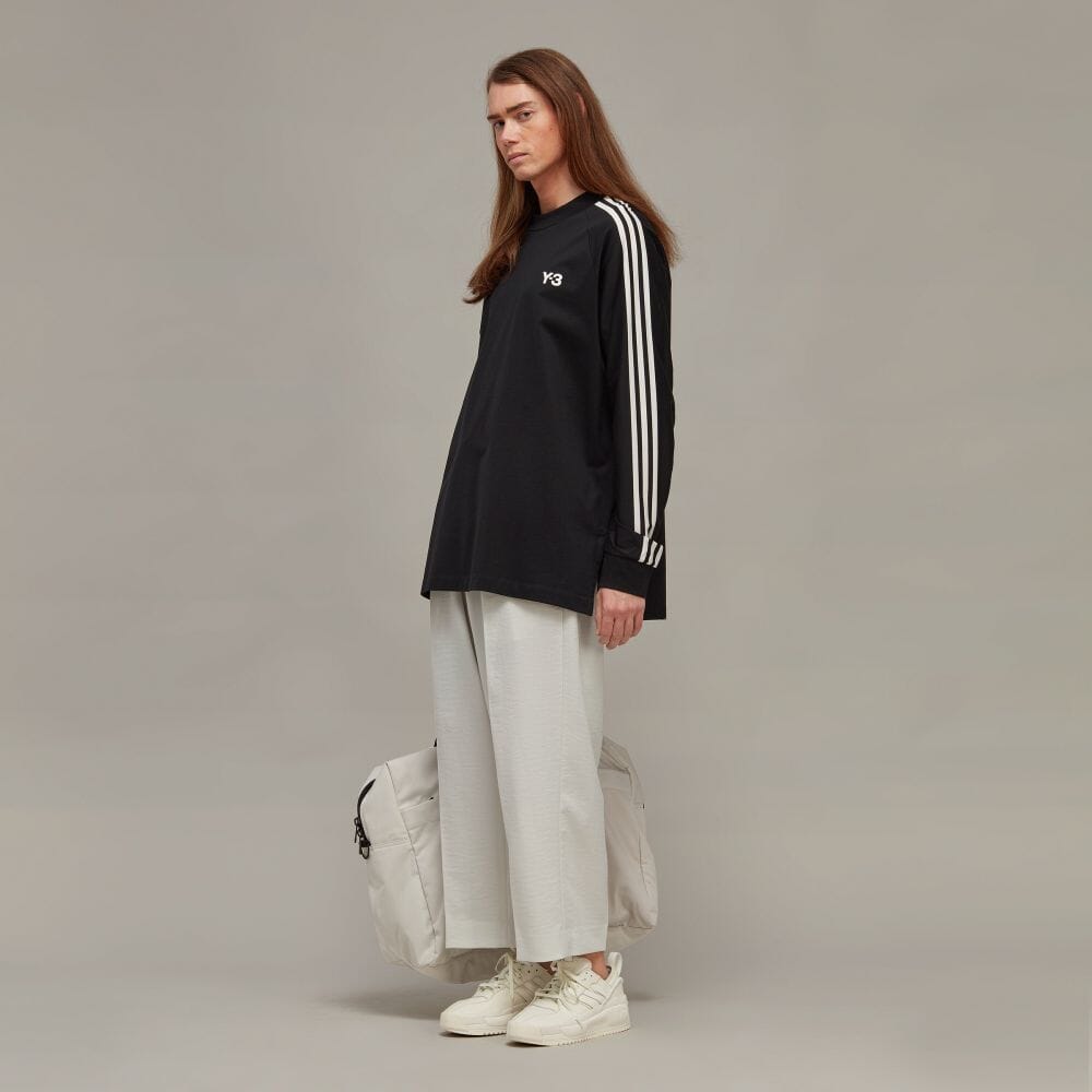 アディダス公式通販】Y-3 STRIPES LONG SLEEVE TEE [BUO18]｜[H44800