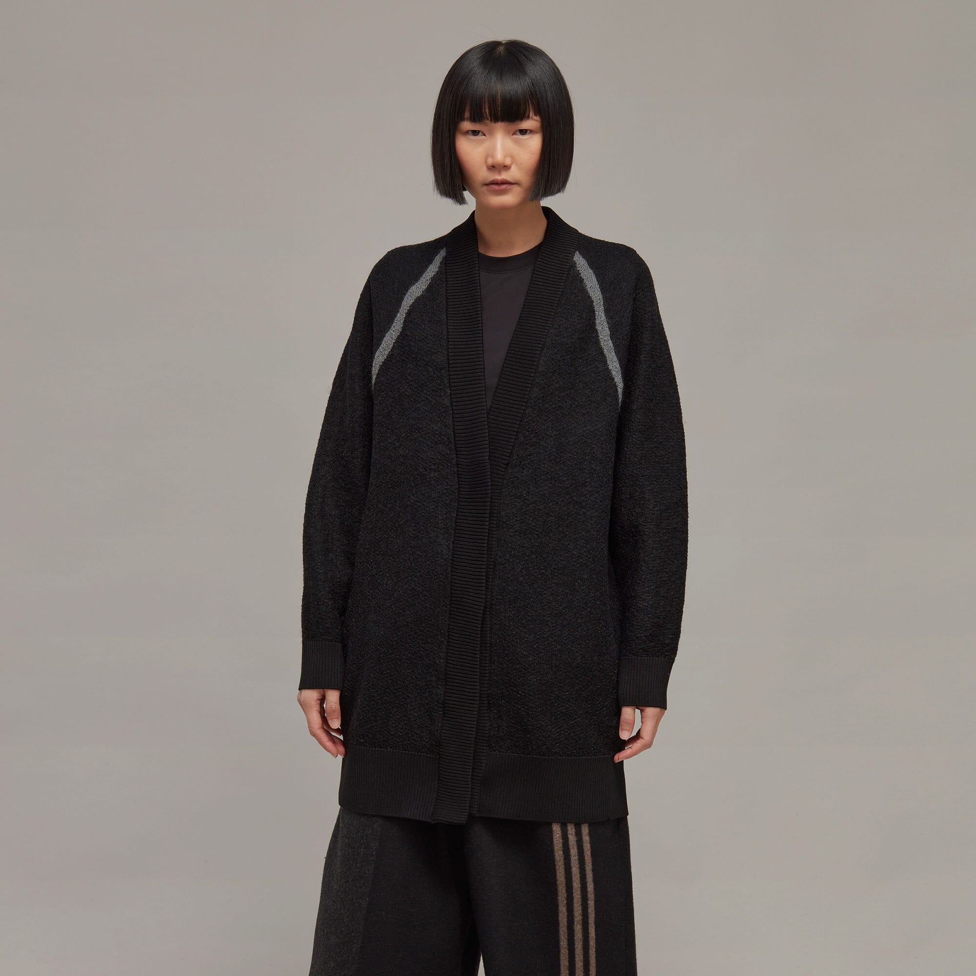 Y-3 CLASSIC SHEER KNIT CARDIGAN レディース Y-3