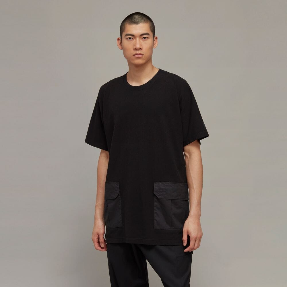 アディダス公式通販】Y-3 Crepe Jersey Short Sleeve Pocket Tee