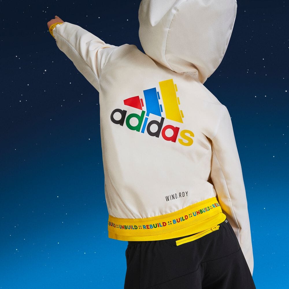 adidas × LEGO プレー ウインドブレーカー