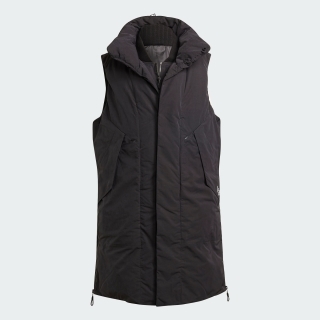 Y-3 SUEDED POLY DOWN VEST