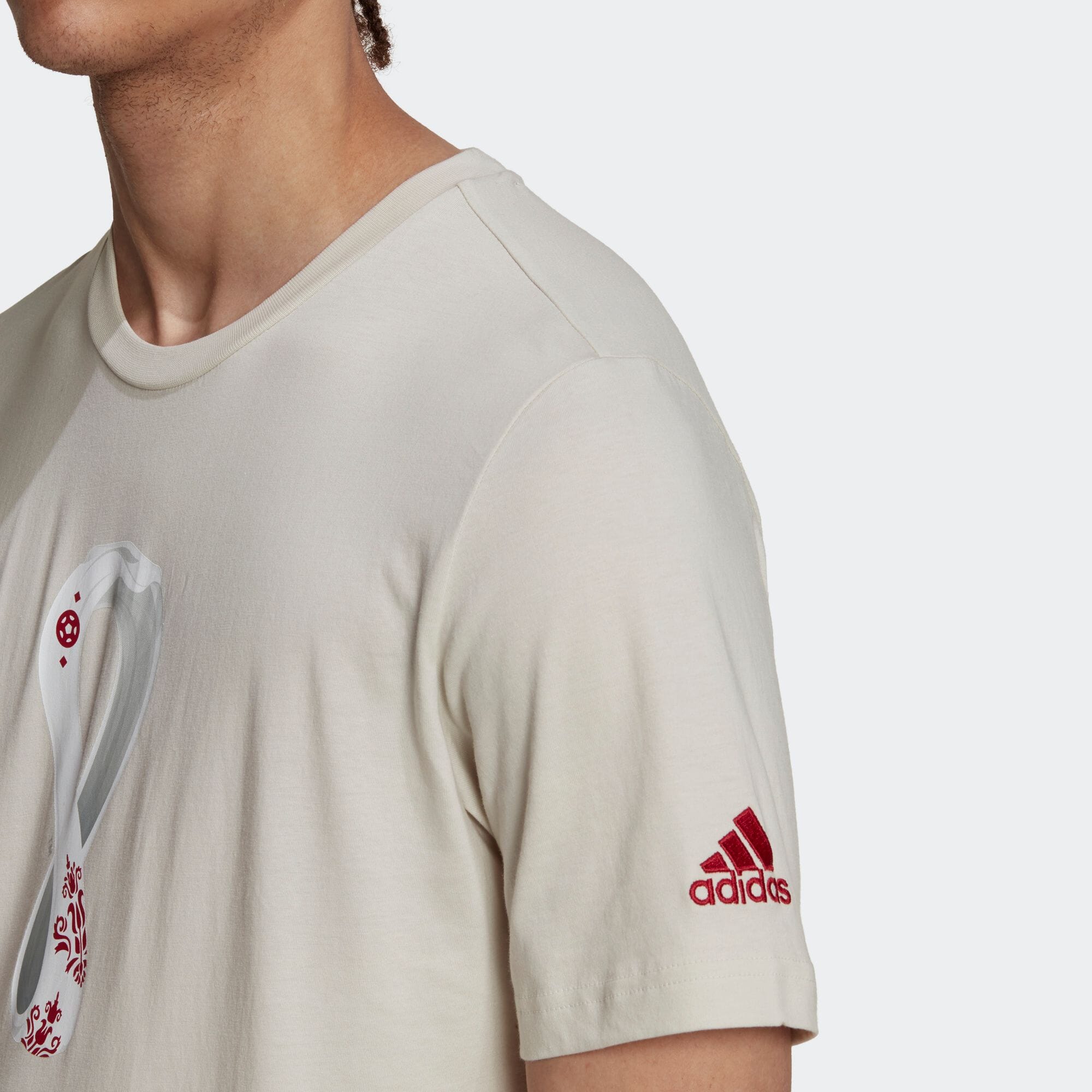 FIFAワールドカップ2022グラフィック半袖Tシャツ メンズ サッカー|フットサル