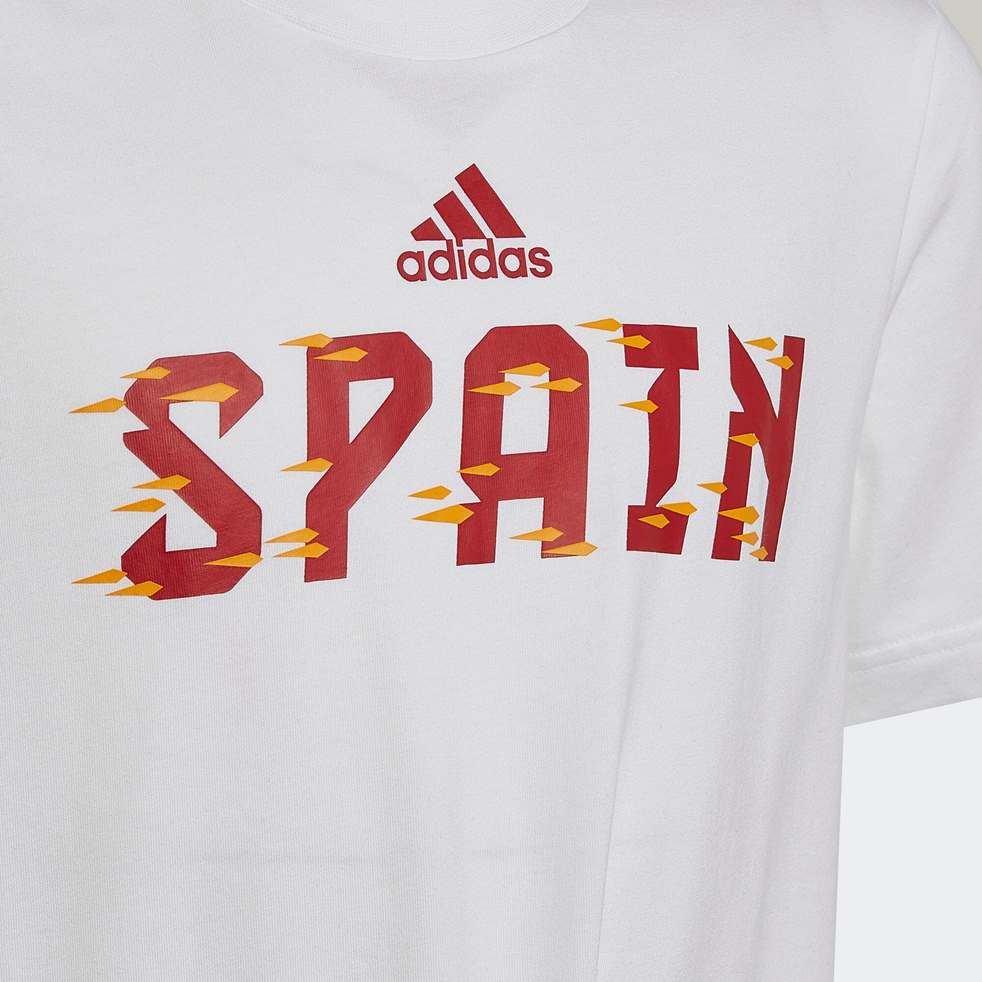 FIFAワールドカップ2022スペイン半袖Tシャツ キッズ／子供用 サッカー|フットサル