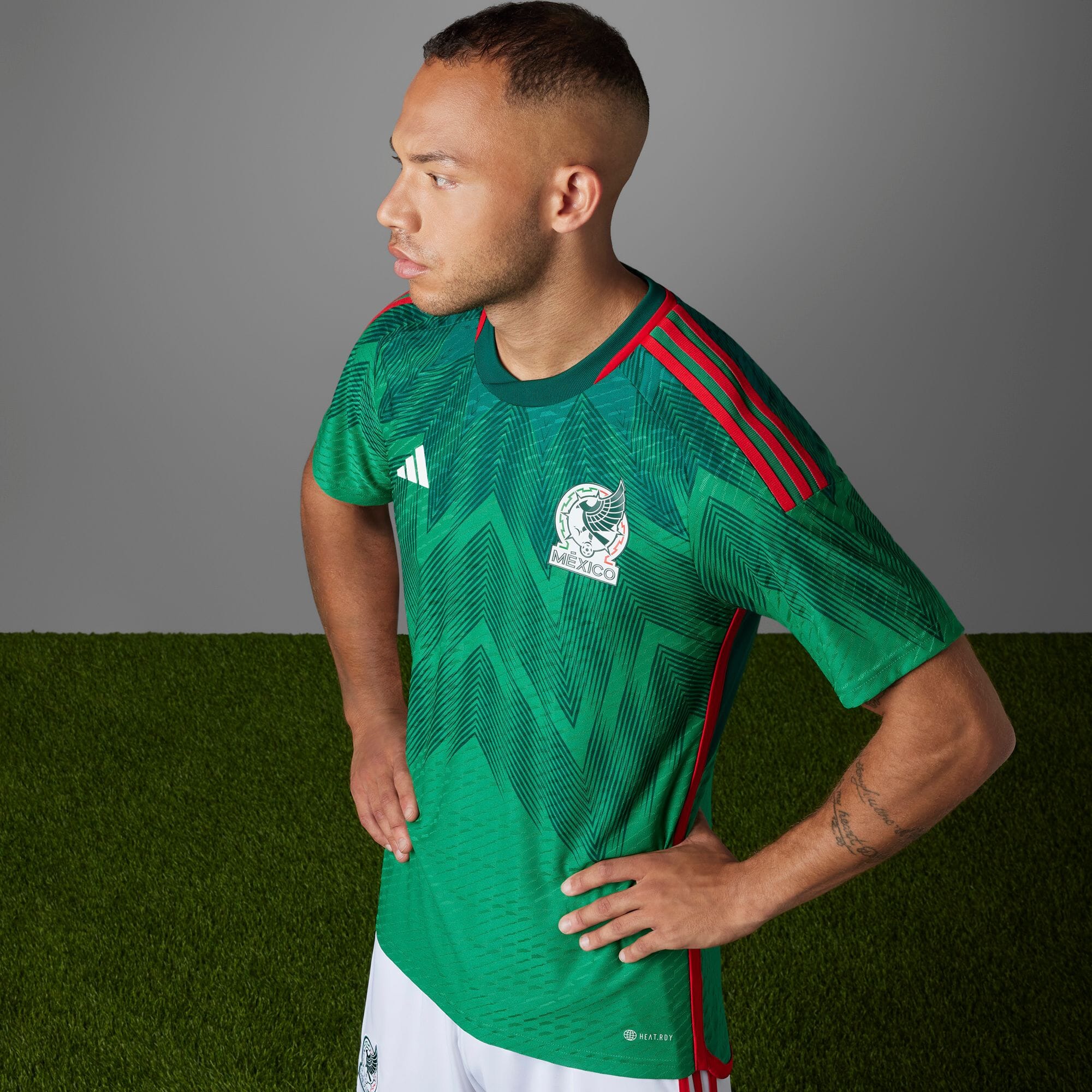 メキシコ代表 22 ホーム オーセンティックユニフォーム メンズ サッカー|フットサル