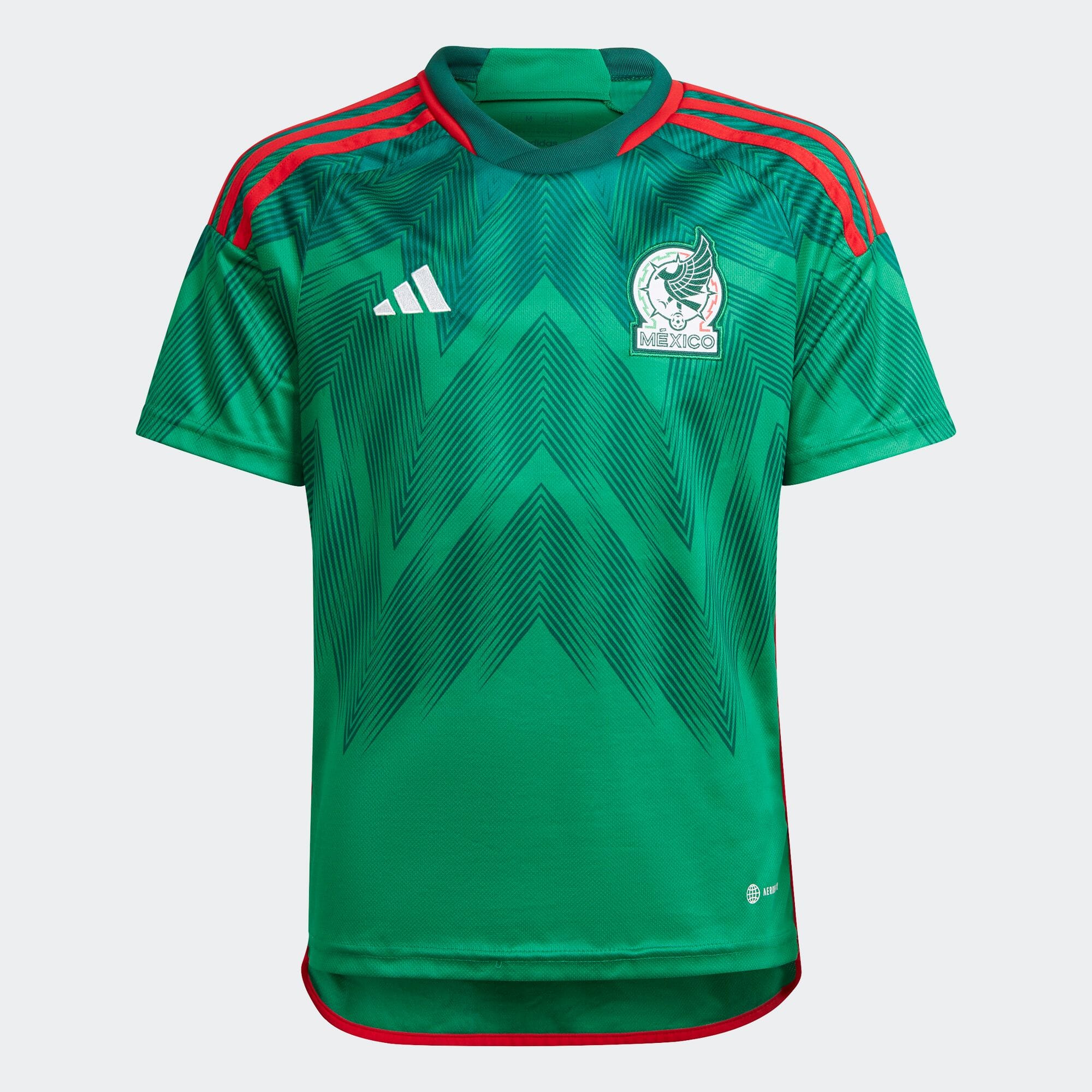 メキシコ代表 22 ホームユニフォーム キッズ／子供用 サッカー|フットサル