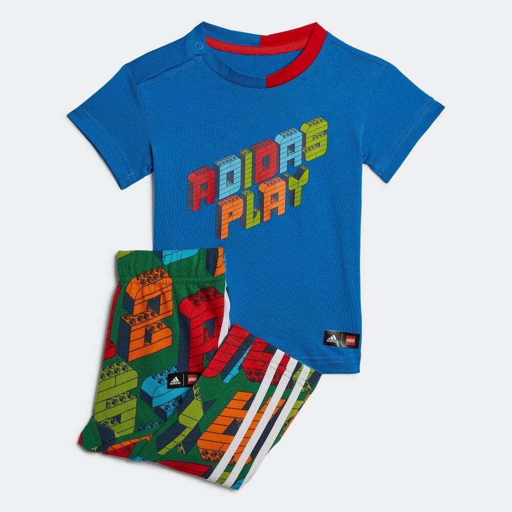 adidas × Classic LEGO 半袖Tシャツ＆パンツセット