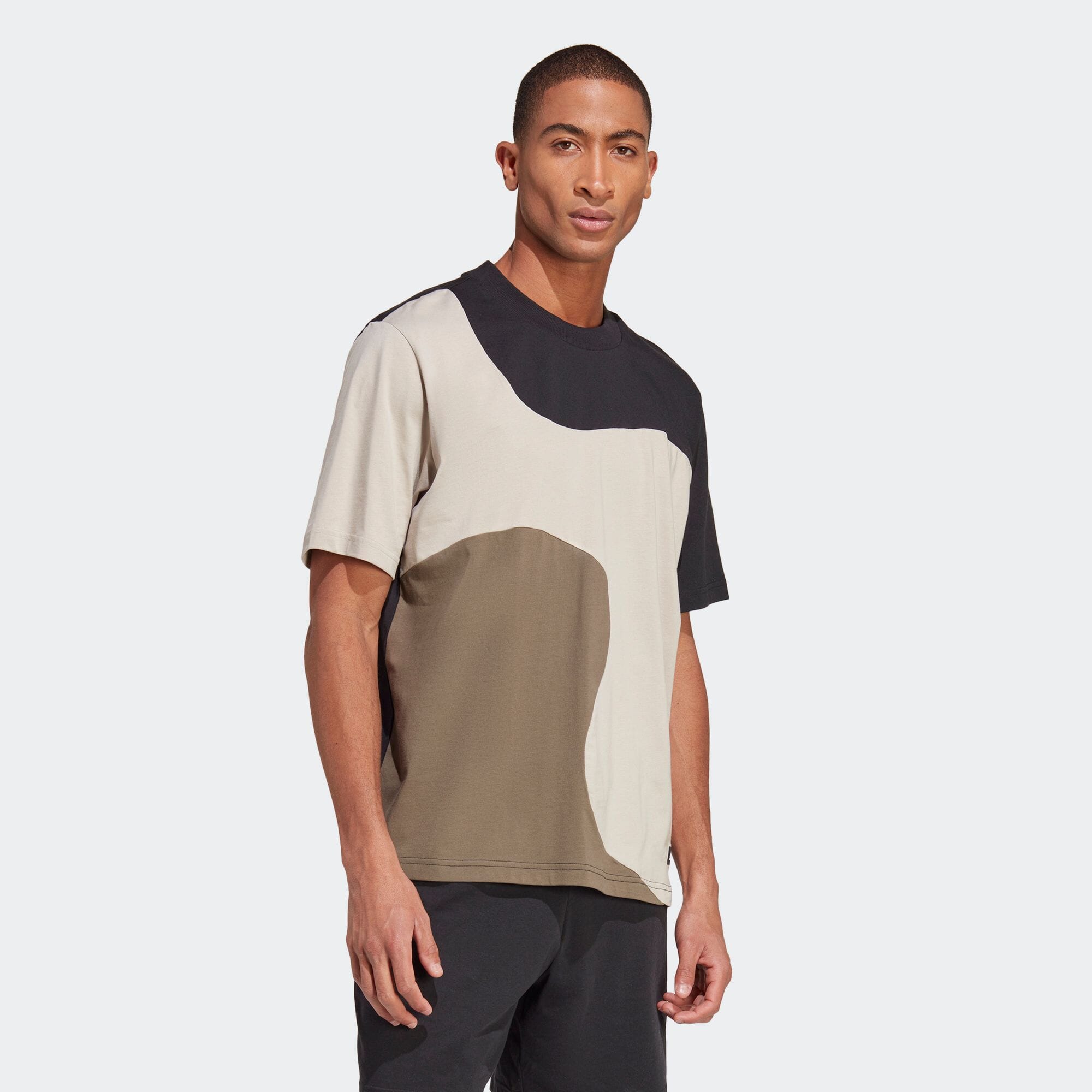 マリメッコ フューチャーアイコン スリーストライプス半袖Tシャツ メンズ スポーツウェア