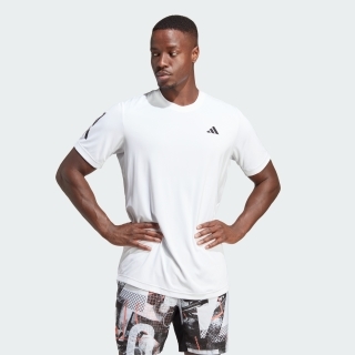 クラブ スリーストライプス テニス 半袖Tシャツの画像