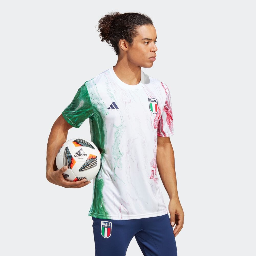 グリーンライト イタリア サッカーシャツ