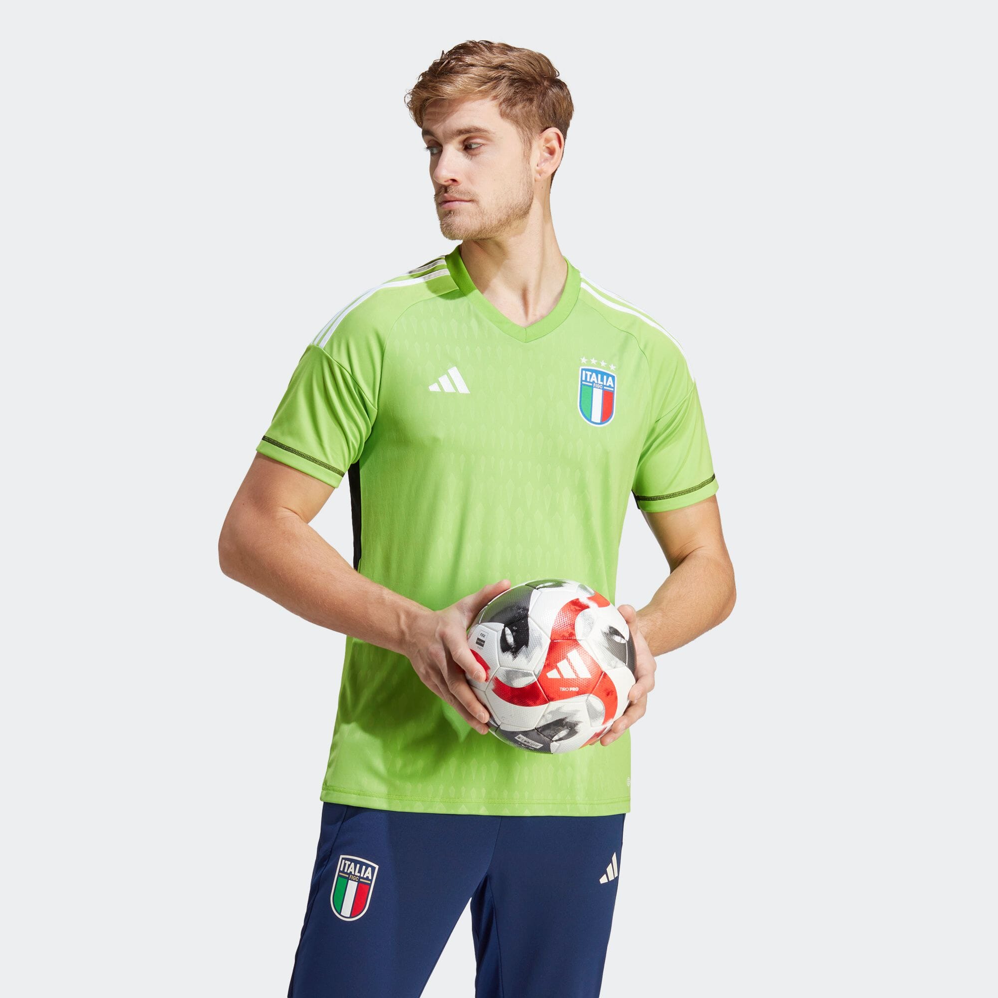 グリーンライト イタリア サッカーシャツ