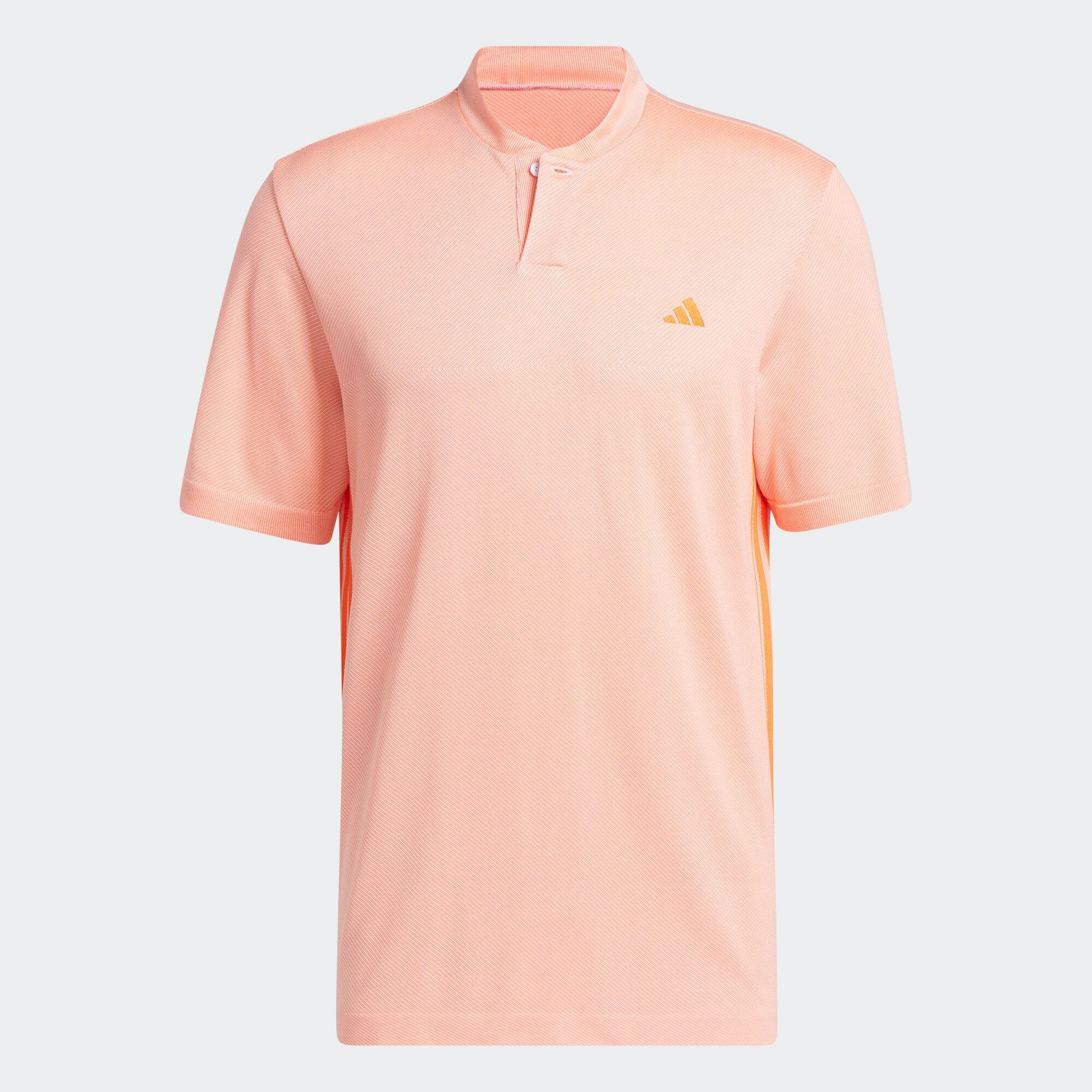 サイドシームレス　半袖ボタンスタンドカラーシャツ メンズ ゴルフ