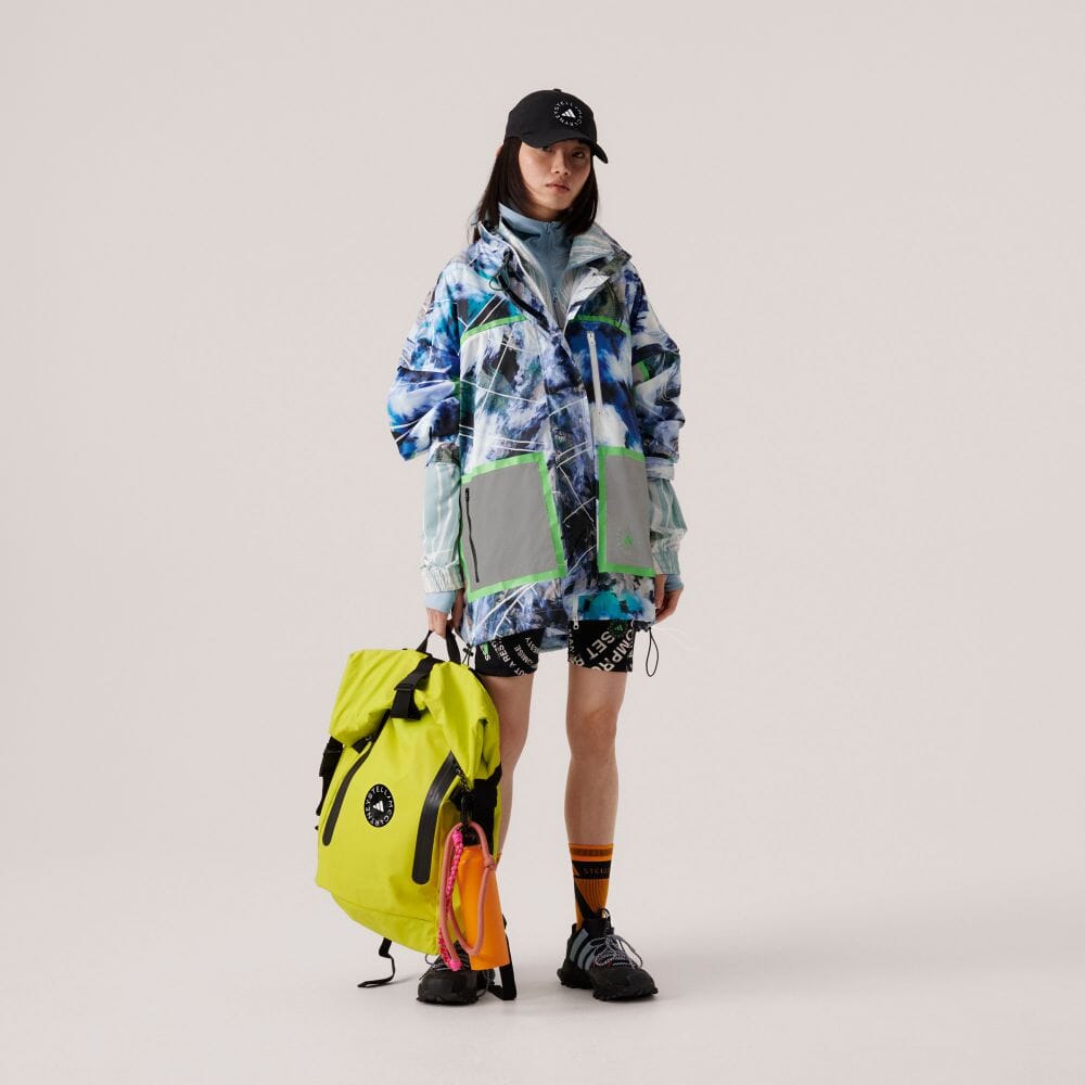 adidas by Stella McCartney TrueNature プリント パッカブル