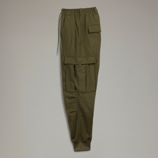 Classic Wool Flannel Cargo Pants