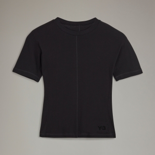 Y-3 FITTED SHORT SLEEVE TEE