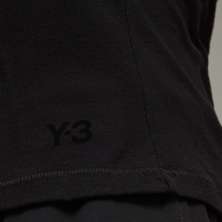 Y-3 FITTED SHORT SLEEVE TEE