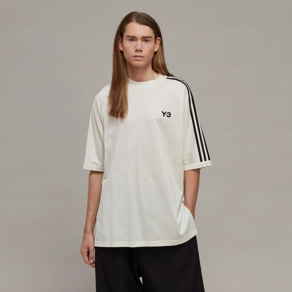 アディダス公式通販】Y-3 3-STRIPES SHORT SLEEVE TEE [HZ8871]｜Y-3 T