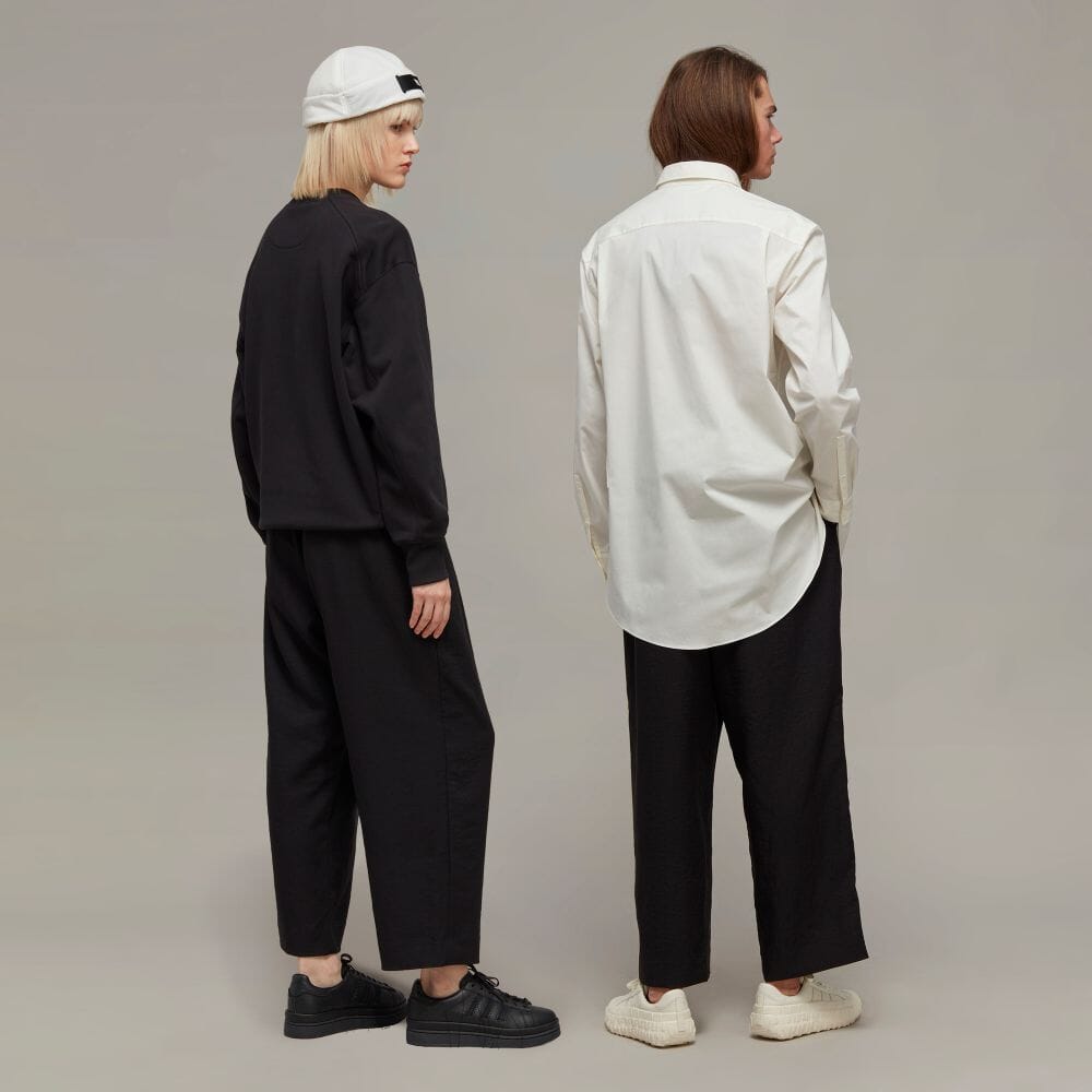 アディダス公式通販】Y-3 SPORT UNIFORM STRAIGHT-LEG 3-STRIPES PANTS