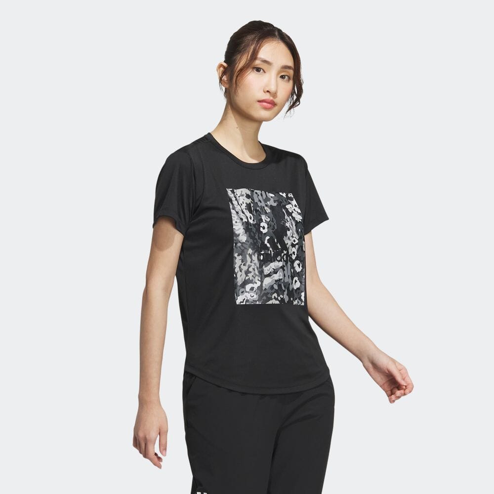 M【新品/即日発送OK】adidas オリジナルス レディース Tシャツ3 黒