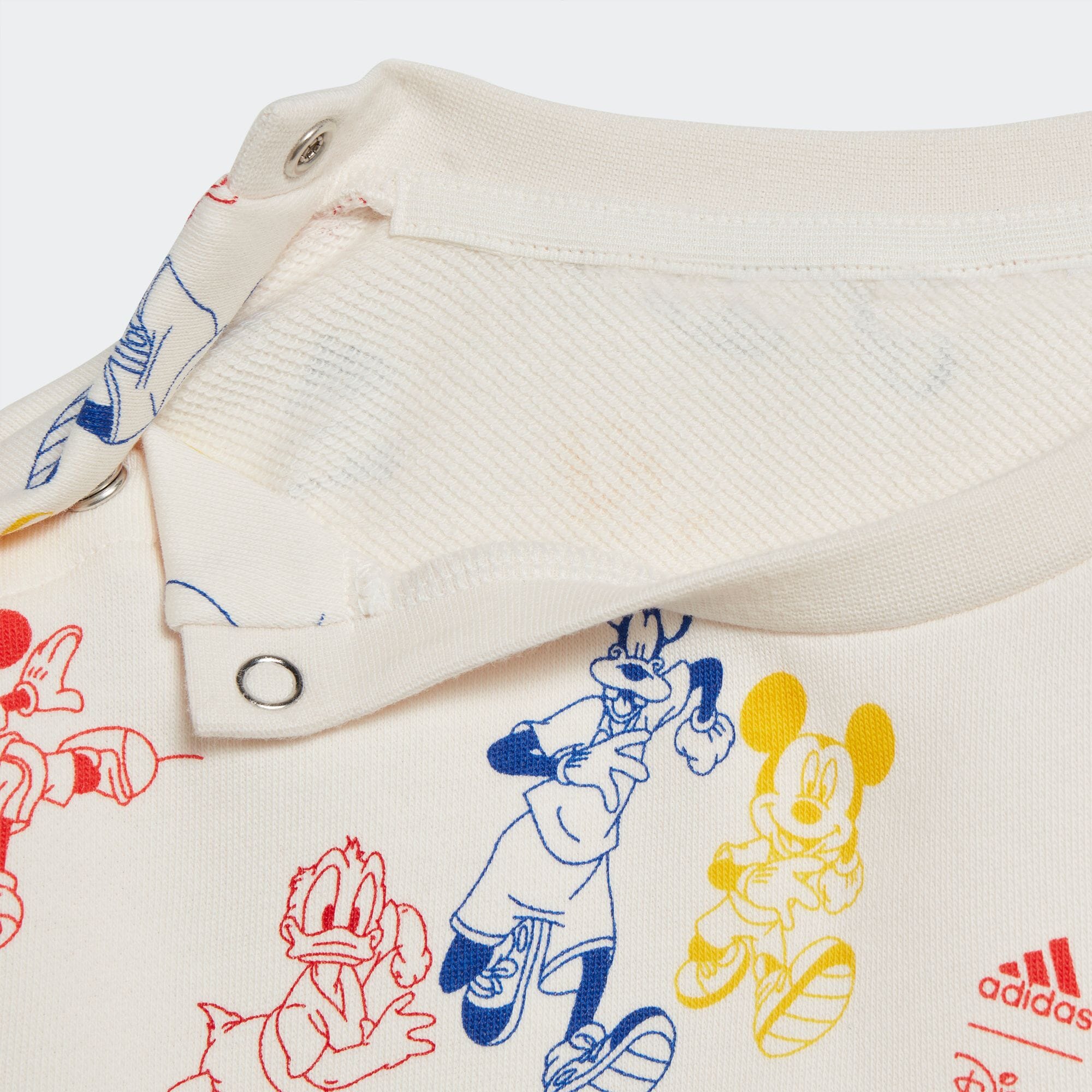 adidas × Disney ミッキーマウス クルーネック&ジョガー セットアップ キッズ／子供用 スポーツウェア