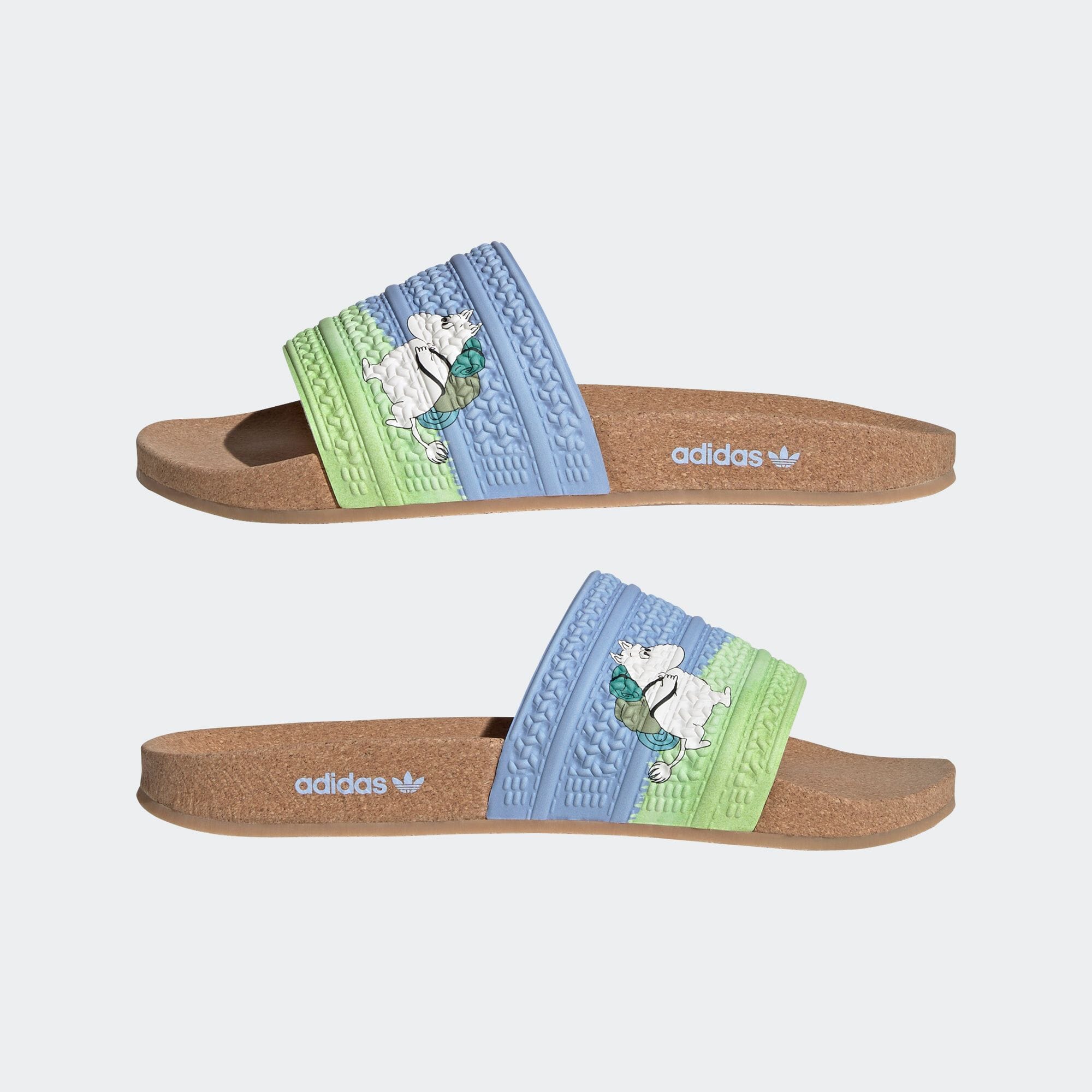 アディダス アディレッタ × ムーミン コルクサンダル / adidas Adilette × Moomin Cork Slides オリジナルス