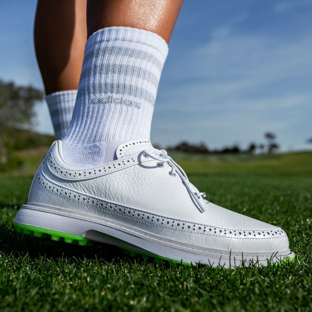 ゴルフゴルフシューズ　adidas　MC80 26.0cm　ホワイト×ネイビー