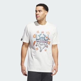ドノバン・ミッチェル 8ビットグラフィック シグネチャー バスケットボールグラフィック半袖Tシャツ