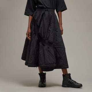 Y-3 QUILTED SKIRT