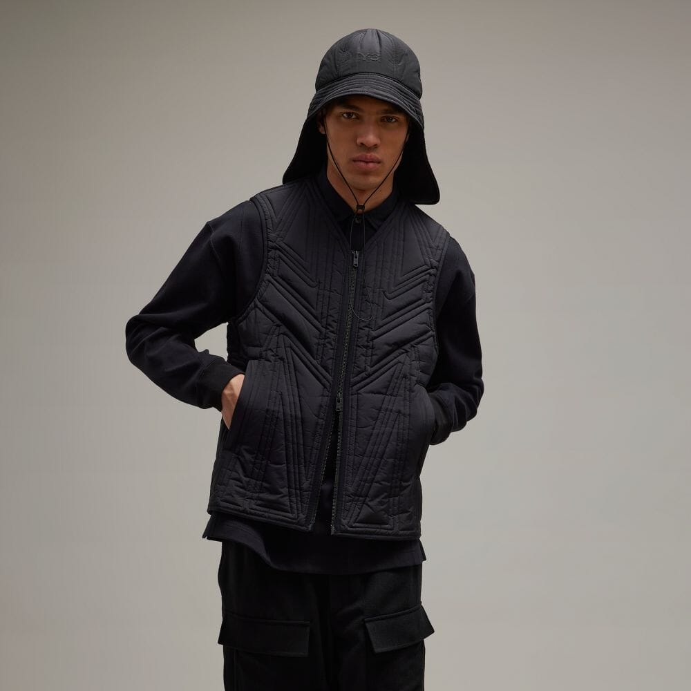 Y-3 QUILTED VEST