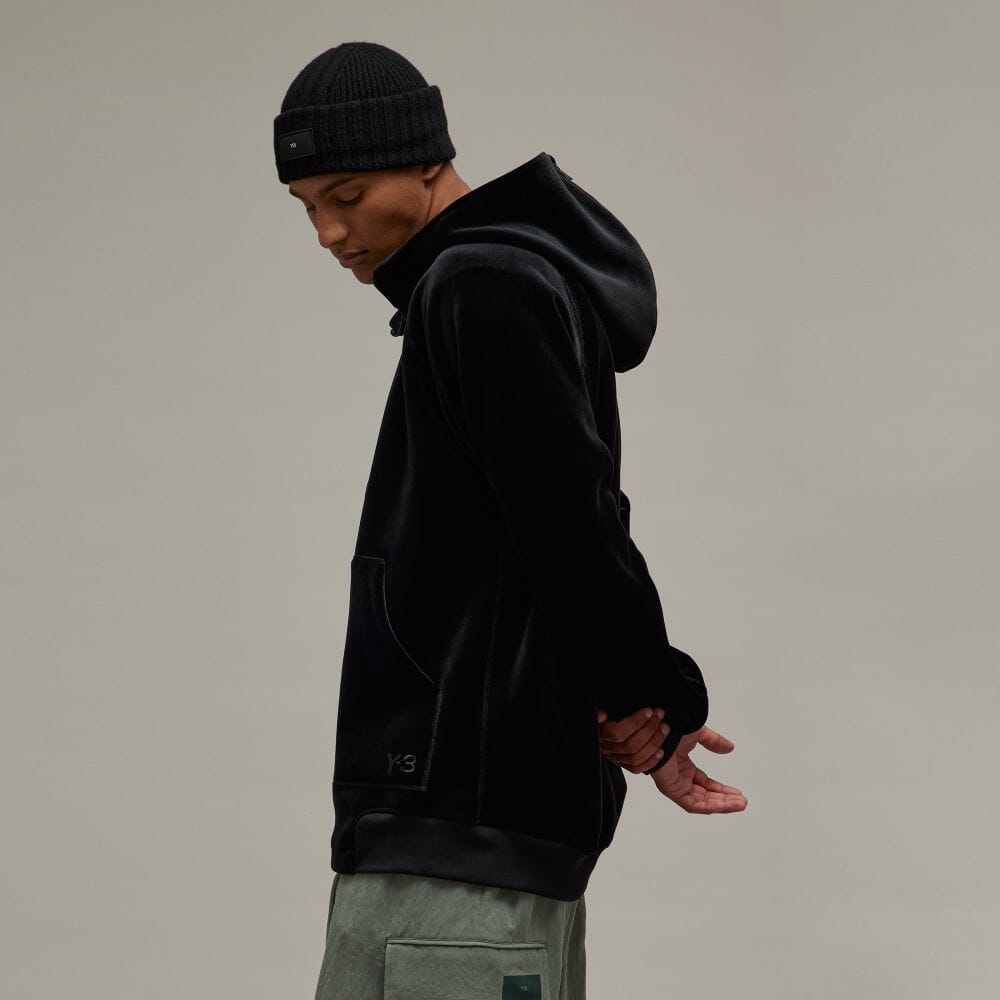 アディダス公式通販】Y-3 Velvet Spacer Full-Zip Hoodie [EYU93