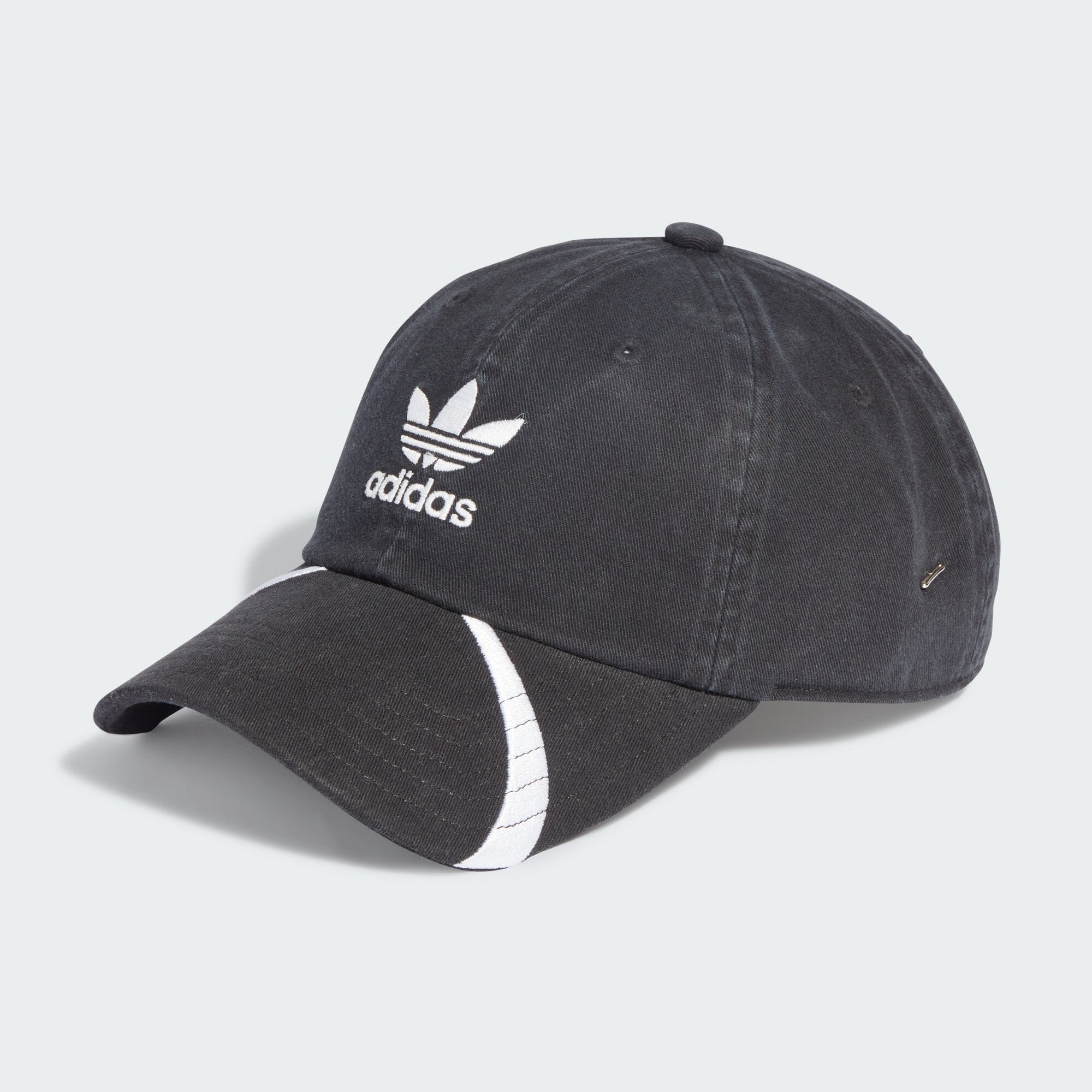 adidas ブラック キャップ ワーク - 帽子