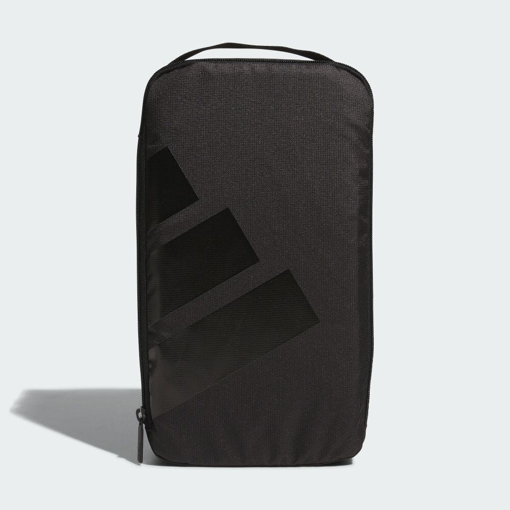 アディダス ゴルフ IKD01 ボールドロゴ シューズバッグ... Adidas ブラック